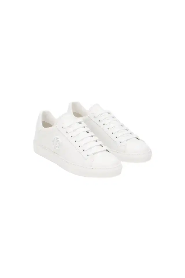 Roberto Cavalli White Sneaker Monogram RC