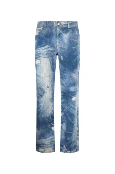 Roberto Cavalli Patchwork Denim Jeans | Thumbnail 1