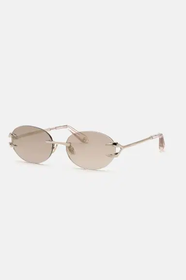 Roberto Cavalli Round shape rimless sunglasses | Thumbnail 2