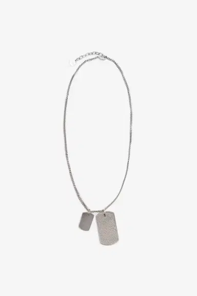 Roberto Cavalli Necklace With Chain And Double Pendant | Thumbnail 3