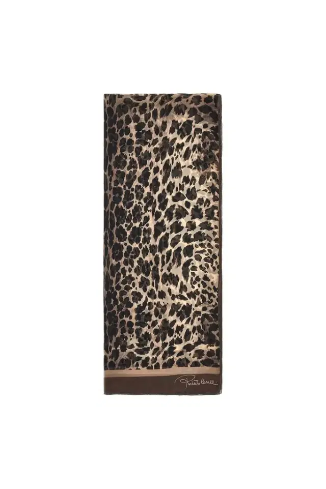 Roberto Cavalli Roberto Cavalli Stole with Queen of Sicily print