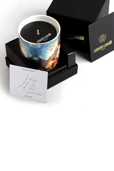 Roberto Cavalli Wild Leda-Print Scented Candle | Thumbnail 2