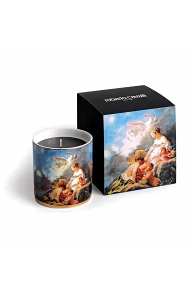 Roberto Cavalli Wild Leda-Print Scented Candle | Thumbnail 1