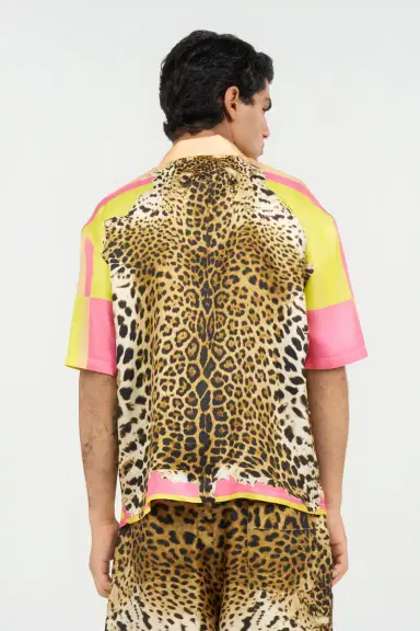 Roberto Cavalli Cavalli Pop Print Silk Shirt | Thumbnail 3 Roberto Cavalli Cavalli Pop Print Silk Shirt | Thumbnail 3