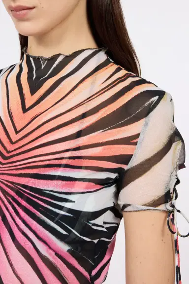 Roberto Cavalli Ray Of Paradise Print Top | Thumbnail 4 Roberto Cavalli Ray Of Paradise Print Top | Thumbnail 4