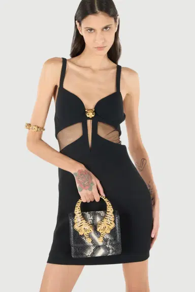 Roberto Cavalli Python-Print Roar Bag | Thumbnail 2 Roberto Cavalli Python-Print Roar Bag | Thumbnail 2