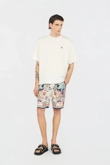 Roberto Cavalli Off-White T-Shirt | Thumbnail 6