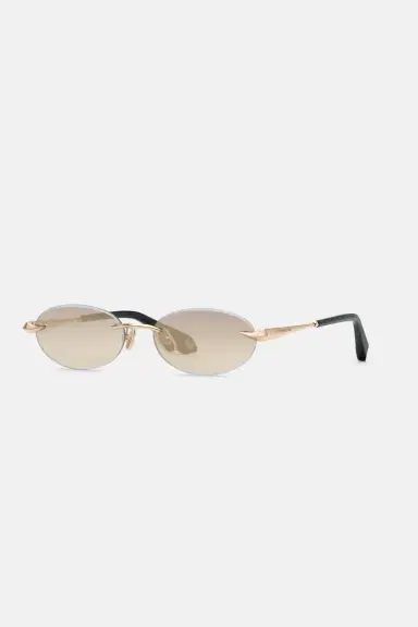 Roberto Cavalli Oval rimless sunglasses | Thumbnail 3