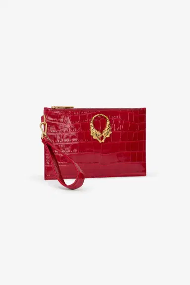 Roberto Cavalli Roar Leather Pouch | Thumbnail 6
