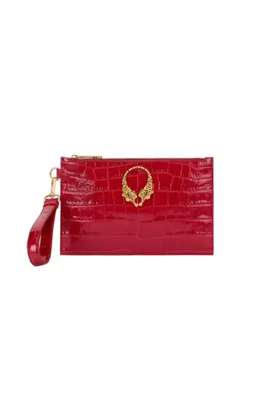 Roberto Cavalli Roar Leather Pouch | Thumbnail 1