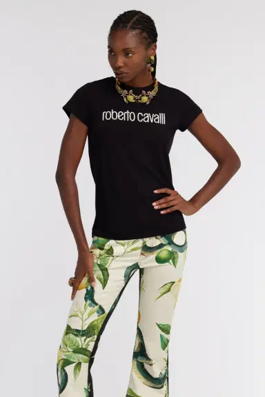 Roberto Cavalli Logo t-shirt | Thumbnail 4 Roberto Cavalli Logo t-shirt | Thumbnail 4