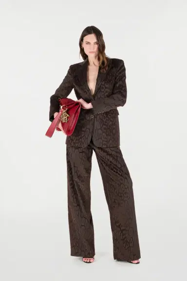 Roberto Cavalli Jaguar Skin Corduroy Pants | Thumbnail 7