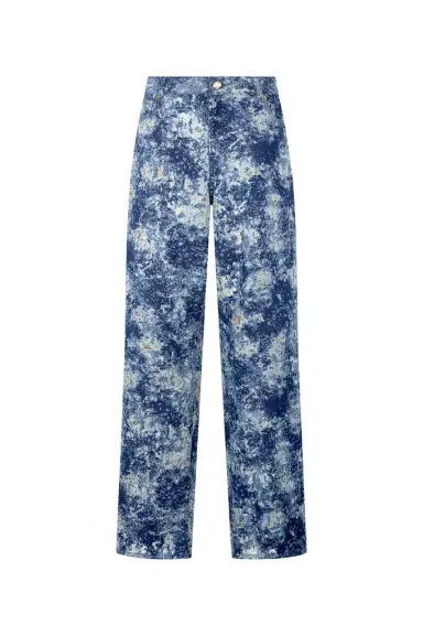 Roberto Cavalli Loose Fit Bleached-Effect Jeans | Thumbnail 1