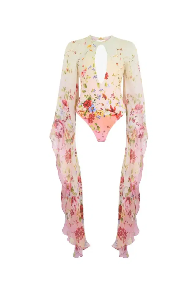 Roberto Cavalli Miami Flowers One-Piece Swimsuit