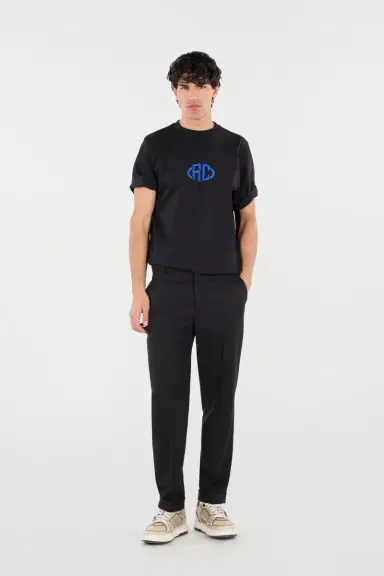 Roberto Cavalli Cotton T-Shirt With Monogram | Thumbnail 7