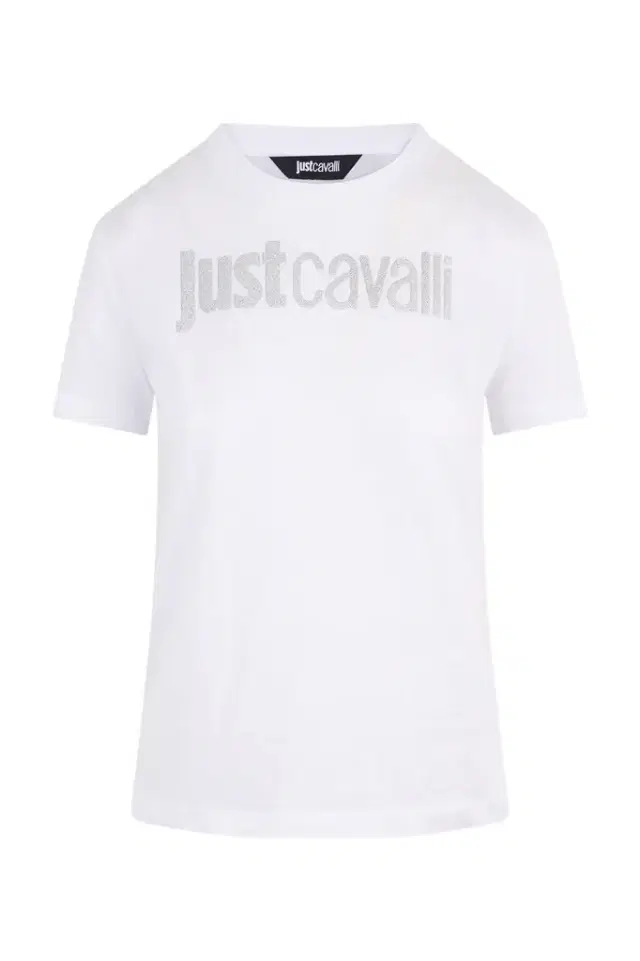 Roberto Cavalli White T-Shirt With Logo