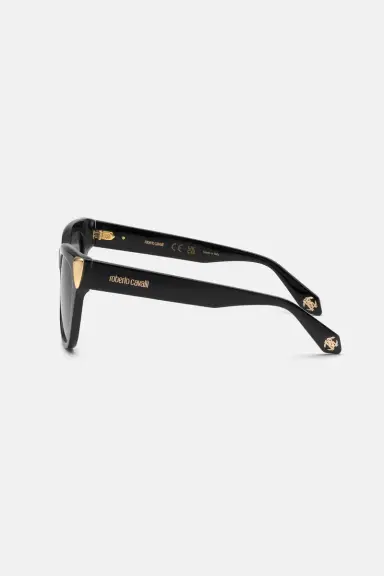 Roberto Cavalli Sunglasses with feminine cat-eye and feng on sides | Thumbnail 4
