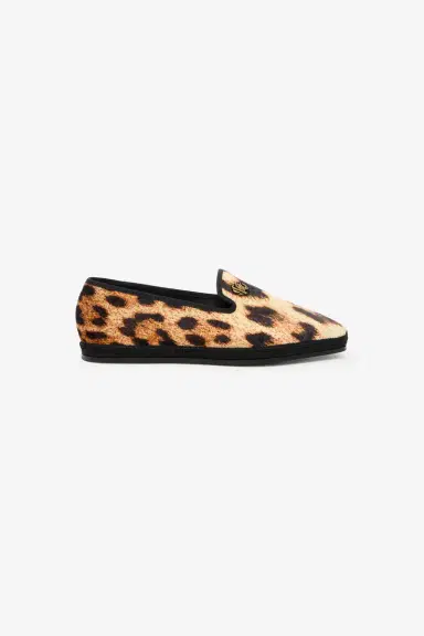 Roberto Cavalli Cheetah Skin Flat Loafers | Thumbnail 2
