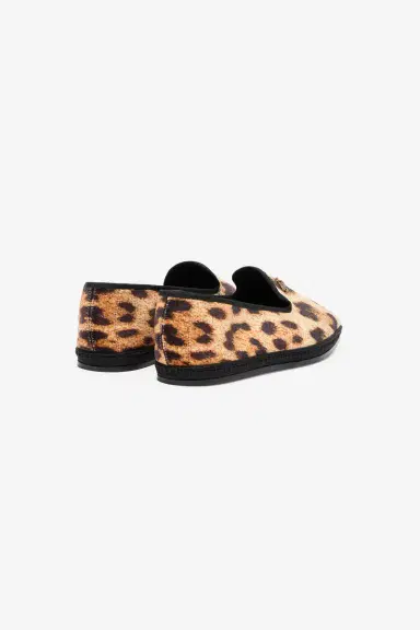 Roberto Cavalli Cheetah Skin Flat Loafers | Thumbnail 3