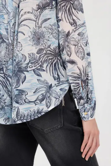 Roberto Cavalli Stange Jungle Print Shirt | Thumbnail 5 Roberto Cavalli Stange Jungle Print Shirt | Thumbnail 5
