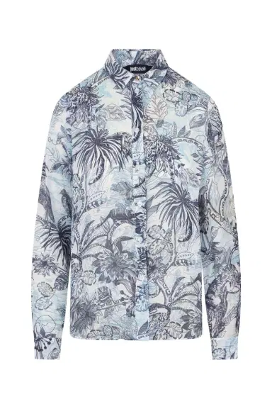 Roberto Cavalli Stange Jungle Print Shirt | Thumbnail 1 Roberto Cavalli Stange Jungle Print Shirt | Thumbnail 1