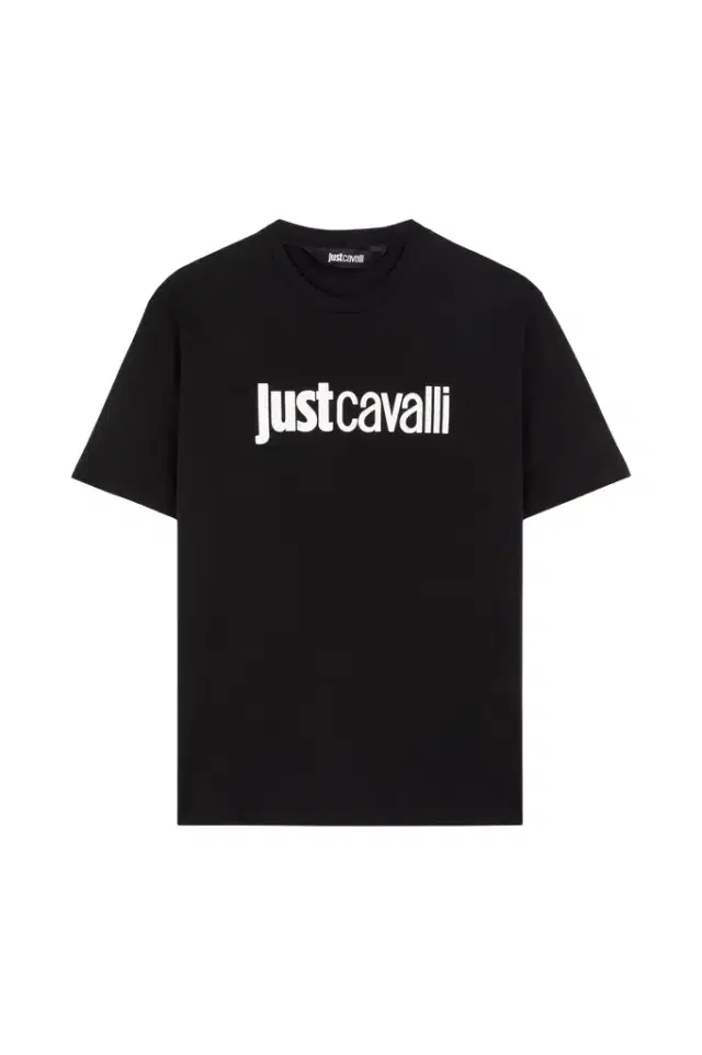 Roberto Cavalli Just Cavalli Logo-Print Cotton T-Shirt