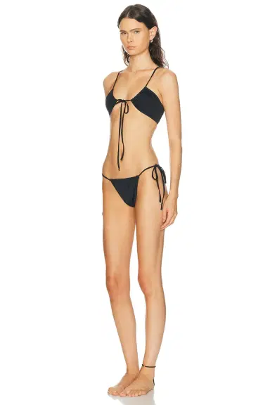 THE ATTICO Tie Bikini Set | Thumbnail 3