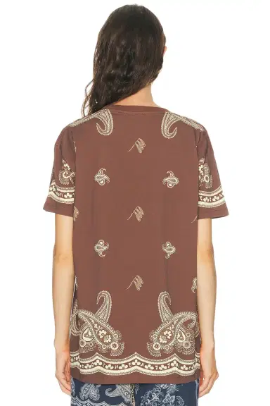 The Attico Paisley T-Shirt | Thumbnail 3 The Attico Paisley T-Shirt | Thumbnail 3