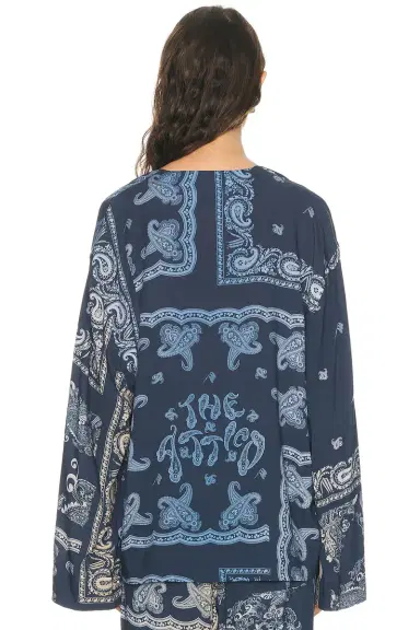 The Attico Paisley Blouse | Thumbnail 4