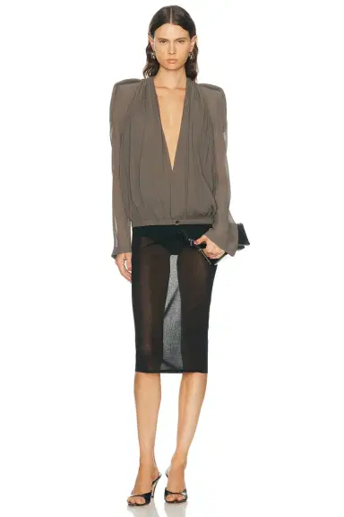 Rick Owens Maria Jacket | Thumbnail 4 Rick Owens Maria Jacket | Thumbnail 4