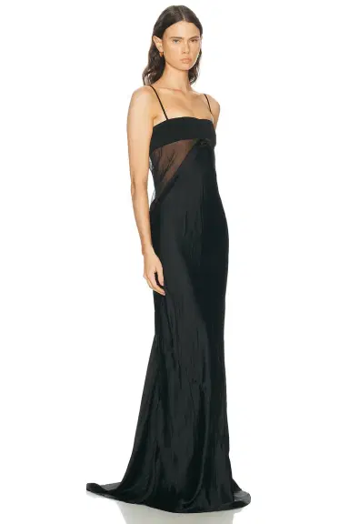 Rick Owens Combo Slip Gown | Thumbnail 2 Rick Owens Combo Slip Gown | Thumbnail 2