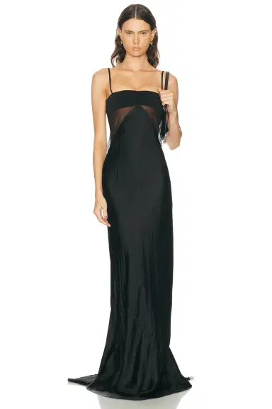 Rick Owens Combo Slip Gown | Thumbnail 1 Rick Owens Combo Slip Gown | Thumbnail 1
