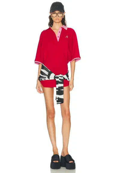 The Attico Polo Mini Dress | Thumbnail 1 The Attico Polo Mini Dress | Thumbnail 1
