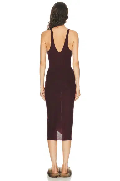 The Attico High Slit Midi Dress | Thumbnail 4