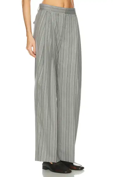 Stella McCartney Stripe Tailoring Straight Trouser | Thumbnail 2