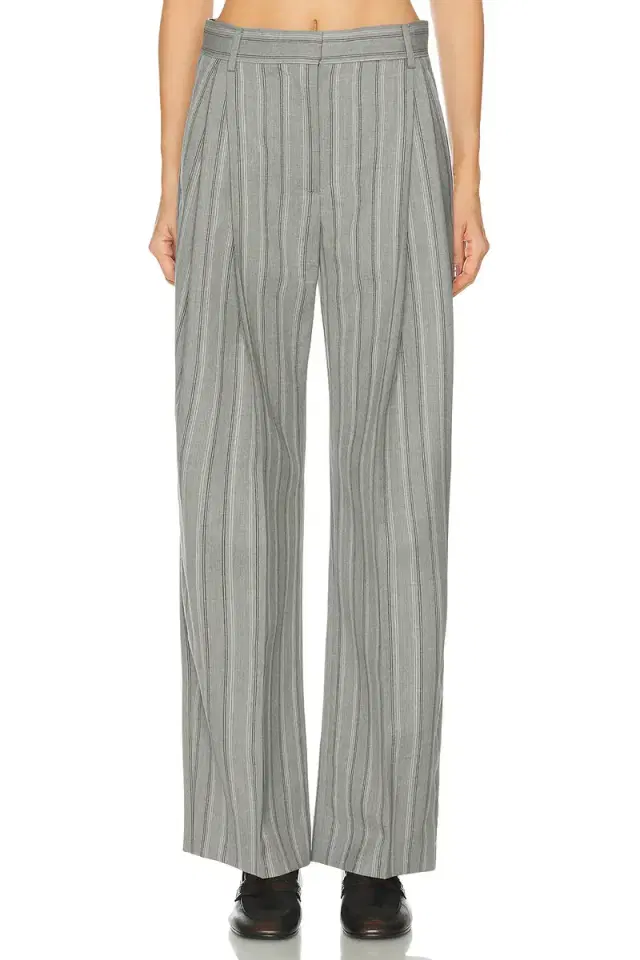 Stella McCartney Stripe Tailoring Straight Trouser