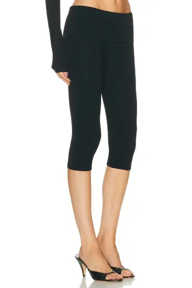 Eterne Foldover Capri Legging | Thumbnail 2