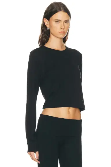 Eterne Long Sleeve Boxy Tee | Thumbnail 2