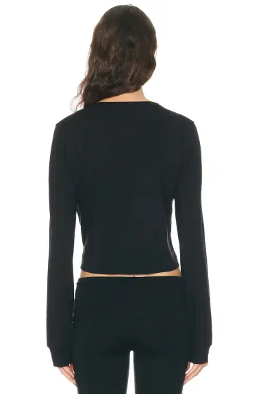 Eterne Long Sleeve Boxy Tee | Thumbnail 3