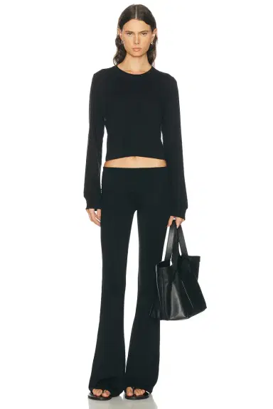 Eterne Long Sleeve Boxy Tee | Thumbnail 4