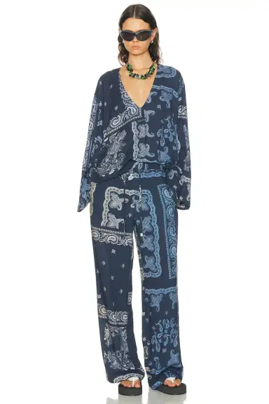 THE ATTICO Paisley Long Pant | Thumbnail 5