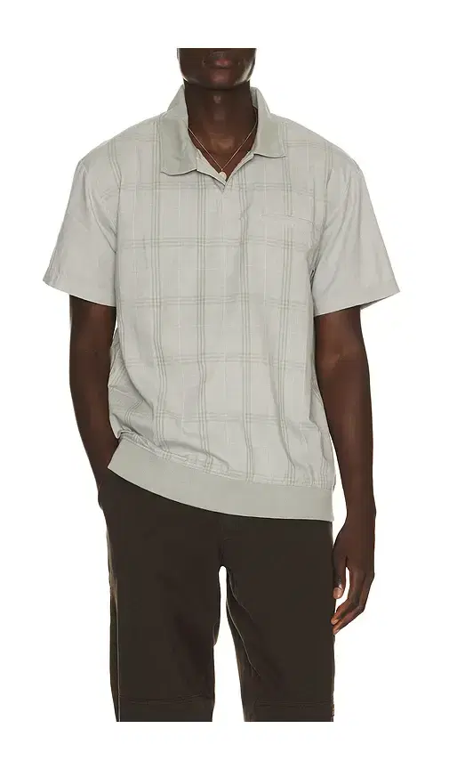 Brixton Trolly Jacquard Weekend Short Sleeve Polo