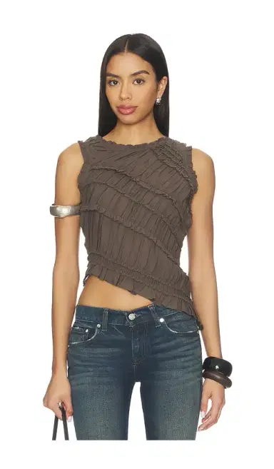Free People Pink Sands Smocked Top | Thumbnail 1 Free People Pink Sands Smocked Top | Thumbnail 1