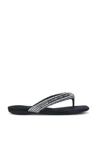 Alexander Wang Jenna Tubular Flat Thong Sandal | Thumbnail 1 Alexander Wang Jenna Tubular Flat Thong Sandal | Thumbnail 1