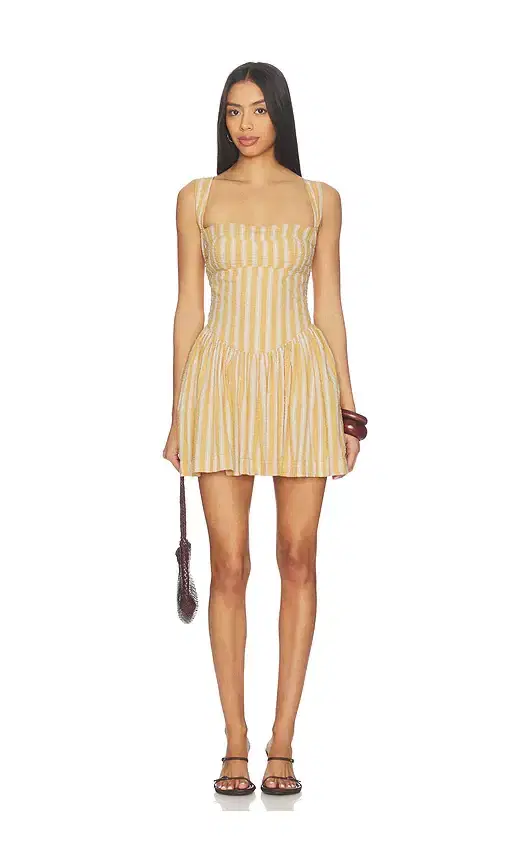 Free People Laurel Plaid Mini Dress