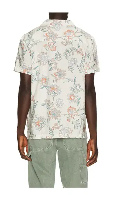 Vintage Summer Textured Camp Shirt | Thumbnail 2