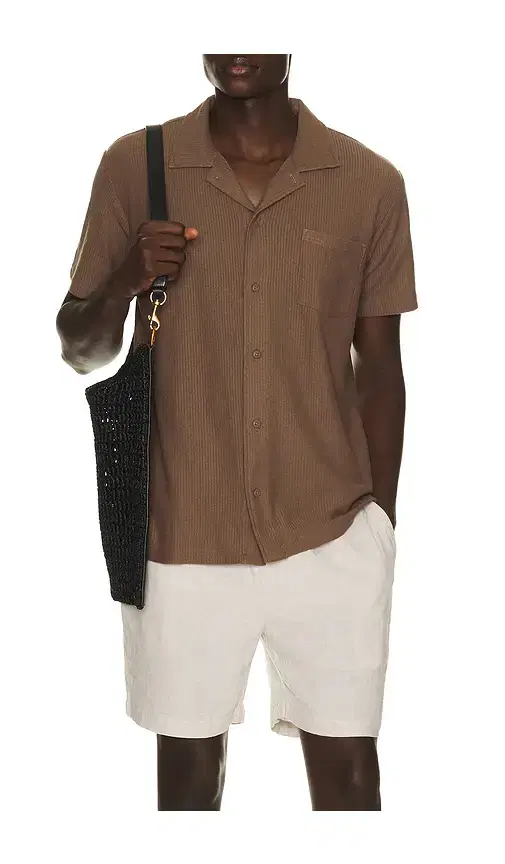 Beach Pique Camp Shirt