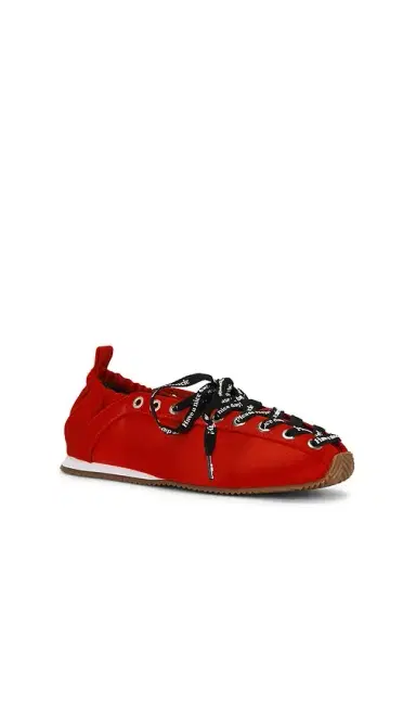 Ganni Lace Up Sporty Ballerina Sneaker | Thumbnail 2 Ganni Lace Up Sporty Ballerina Sneaker | Thumbnail 2