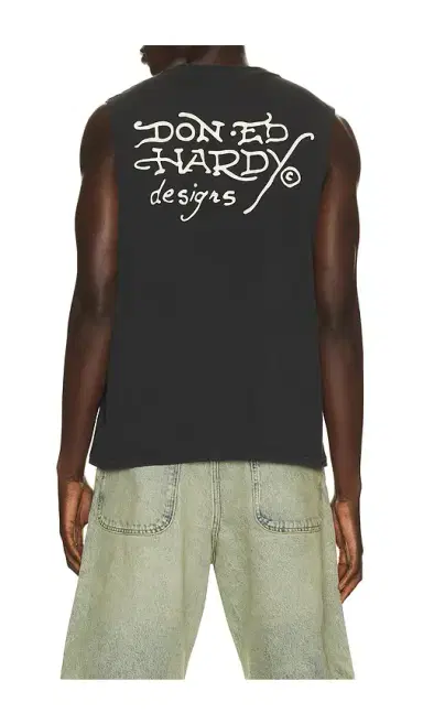 Ed Hardy Wolves Cut Off Tee | Thumbnail 2