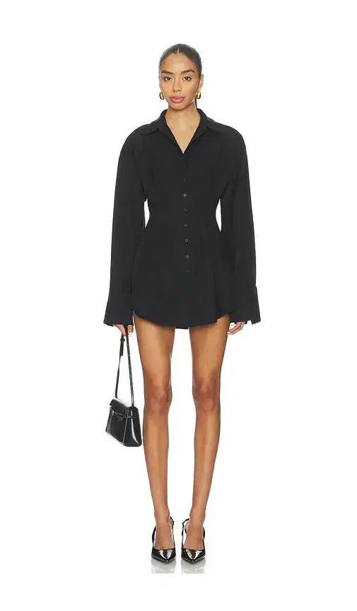 Charitie Button Up Mini Dress